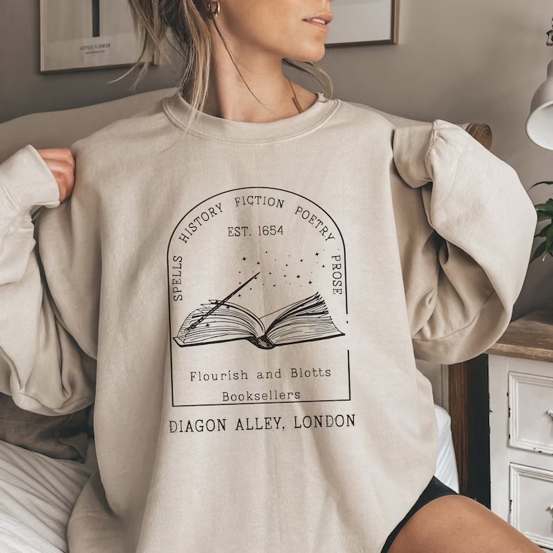 Flourish and Blotts Bestsellers Sweatshirt