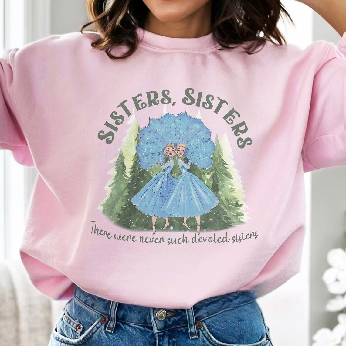 White Movie Christmas Sweatshirt