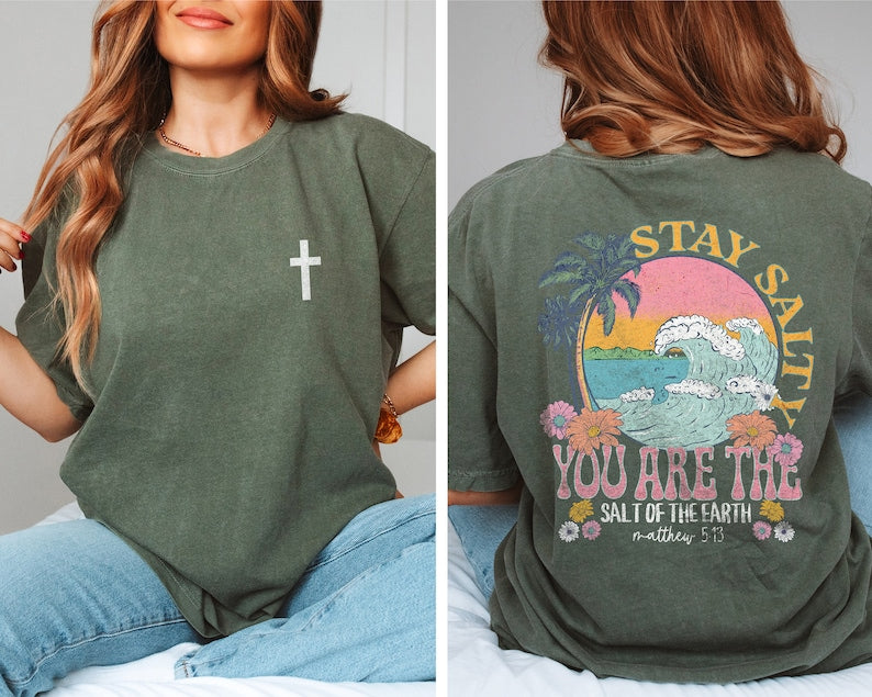 Stay Salty Faith T-shirt