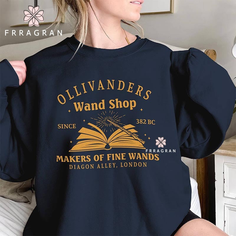 Magic Wizard Ollivanders Wand Sweatshirt