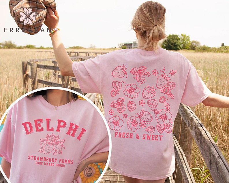Delphi Strawberry Farms T-shirt