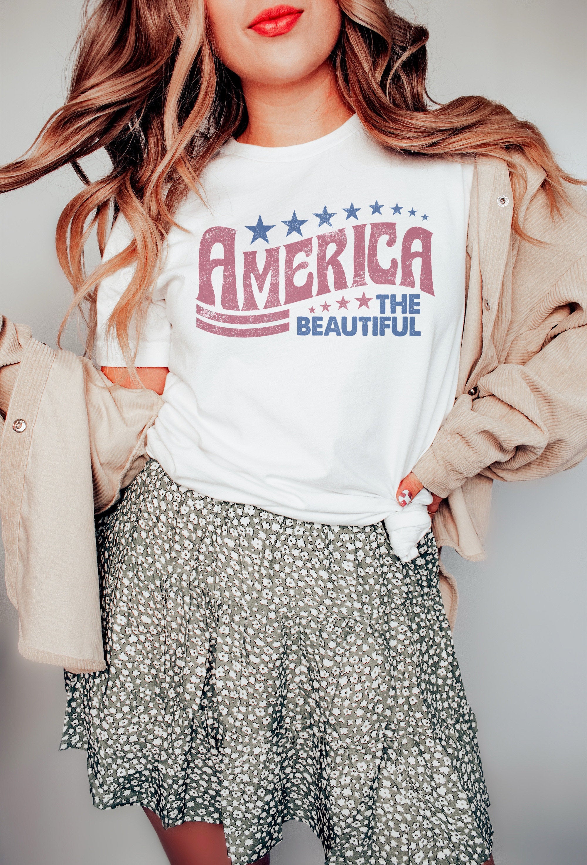 America The Beautiful T-shirt