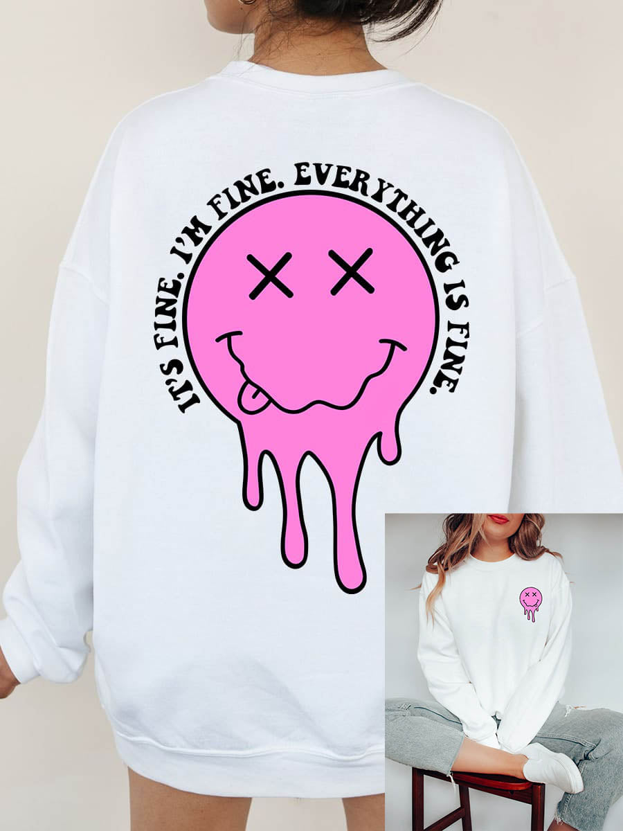 Smiley Face Sweatshirt