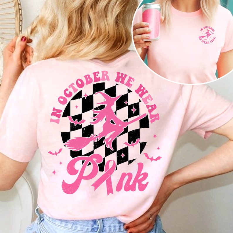 Halloween Breast Cancer T-shirt