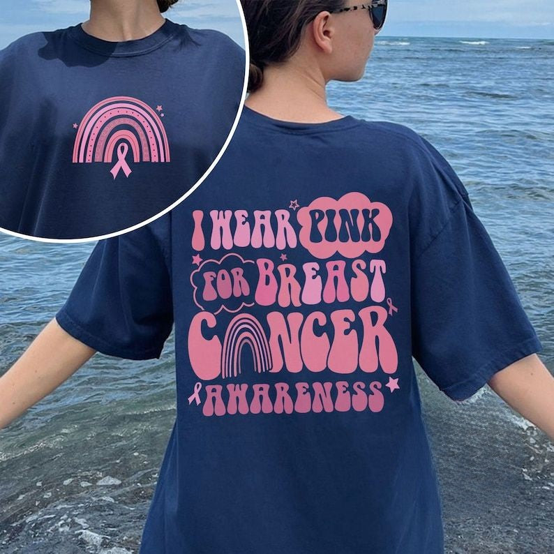 In October We Wear Pink Casual T-shirt